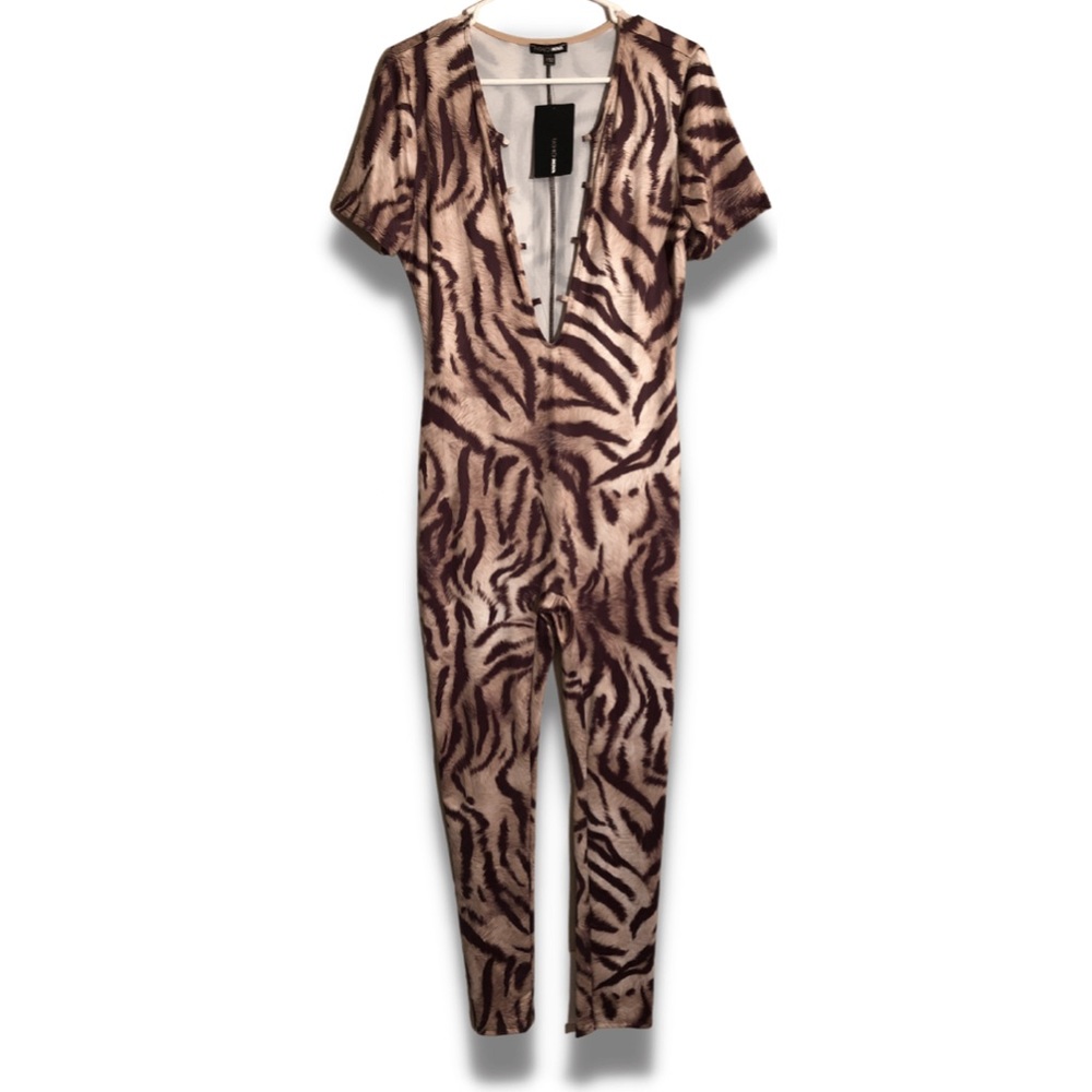 Women's, Jumpsuit, Fashion Nova, X-Large, Multi-color